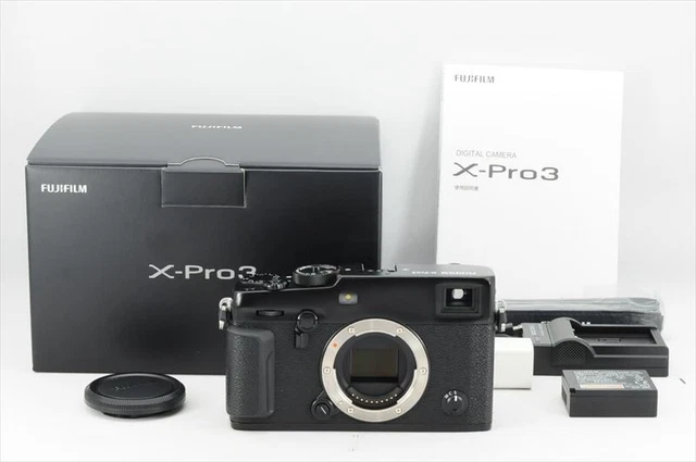 Fujifilm X-Pro3 Digital Camera Shutter count 9800 Top Mint in Box #2889