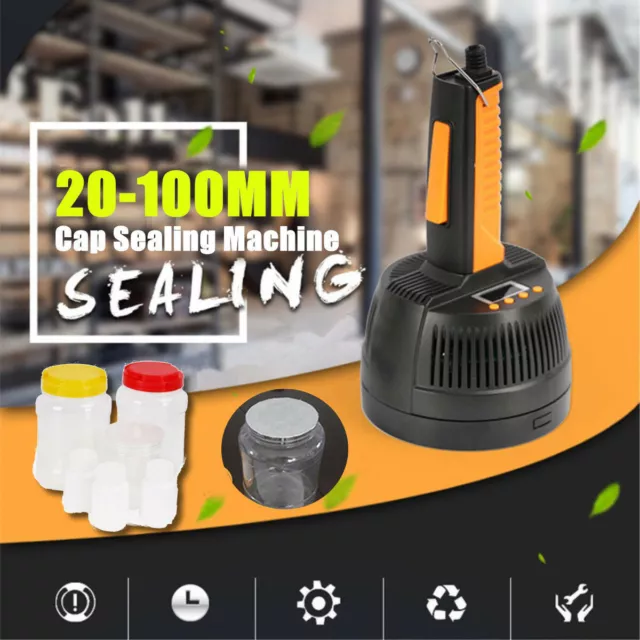 Electromagnetic Induction Sealing Machine Bottle Cap Sealer Handheld 20-100mm