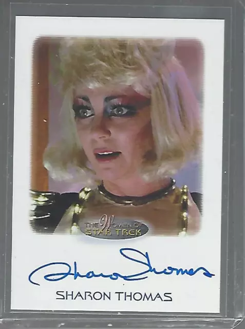 Women of Star Trek  Art & Images Sharon Thomas (WOST) Autogramm autograph