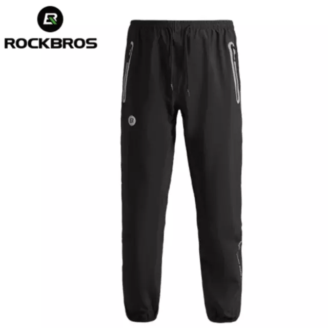 ROCKBROS Bicycle Pants Waterproof Breathable Cycling Trousers Outdoor Rain Pants