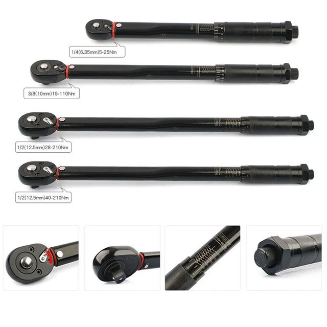 Drehmoment-Antrieb Werkzeug 5-210-Nm Verstellbare Auto-Reparatur I3X0