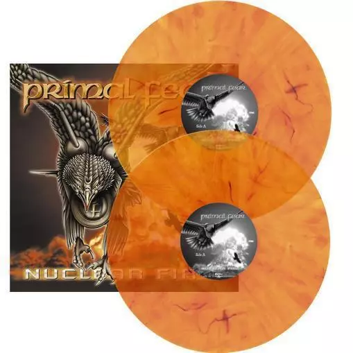 PRIMAL FEAR - NUCLEAR FIRE - 2 LP Marbled VINYL NEW ALBUM