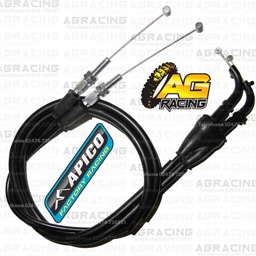 AS3 Performance Orange Throttle Cables For KTM 250-530 SXF/EXC-F – Direct Fit Upgrade