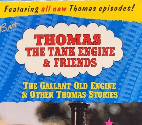 THOMAS THE TANK Engine VHS Gallant Old Engine Other Thomas Stories RARE ...