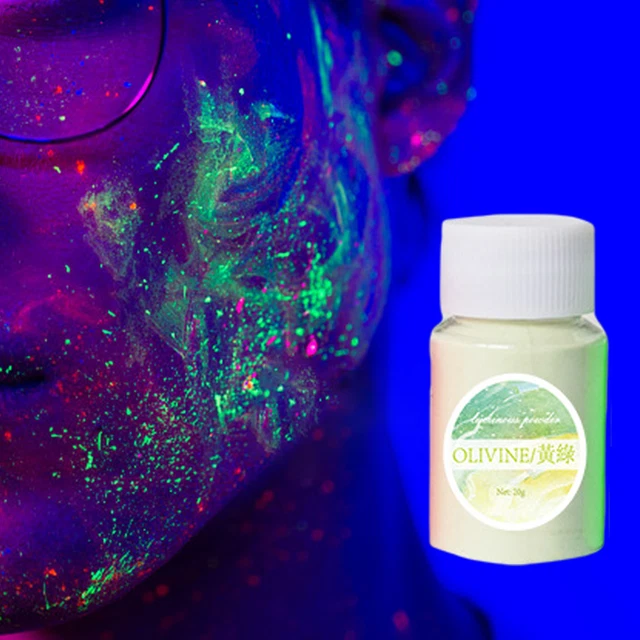 20 g leuchtendes Pigmentpulver, langlebig, dekorativ, DIY UV-Epoxidharz,