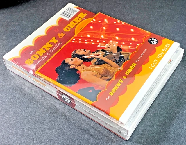 SONNY & CHER DVD + CD ULTIMATE COLLECTION (3 Disc DVD Set 2004