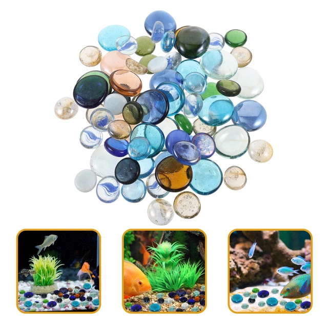 Accessori vasca per pesci rocce paesaggistica decorazioni ghiaia pietra fluorescente