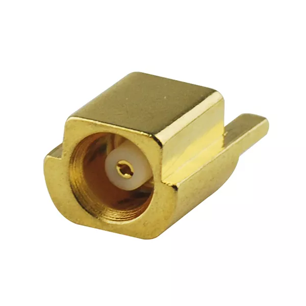 10pcs Gold-plated MCX End Launch Jack Female Edge PCB Mount RF Coaxial Connector