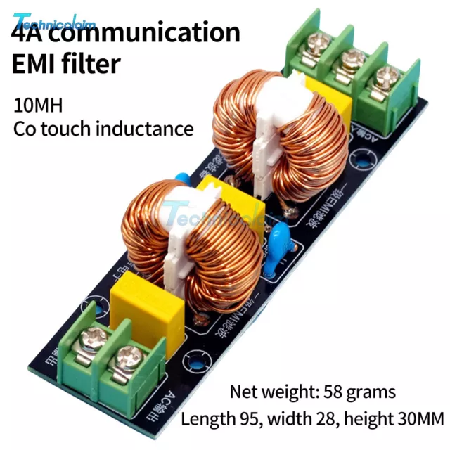 2/4/10/18A 3MH 8MH 10MH High Power AC Power Supply Inductor Filter Module