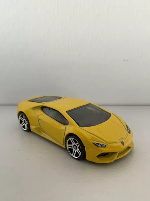 Lamborghini Huracan Yellow Loose - Hot Wheels - Will Combine Shipping