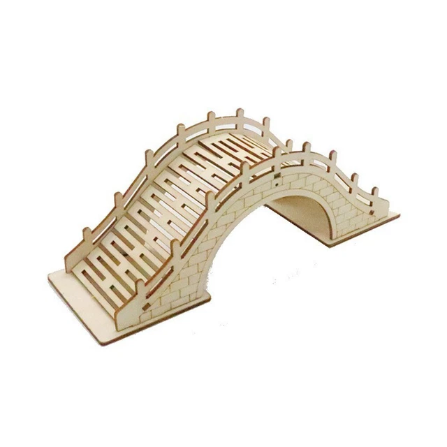 Jouet ??ducatif unique ?? faire soi-m??me pont en arc en bois pour enfants favor