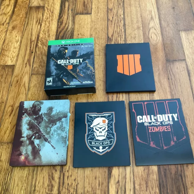 Call of Duty: Black Ops IIII 4 Pro Edition (Microsoft Xbox One, 2018) Complete