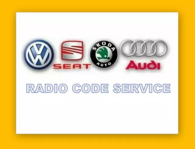Radio Code  24h  Kode radiocode Safe pin codice radiofonico