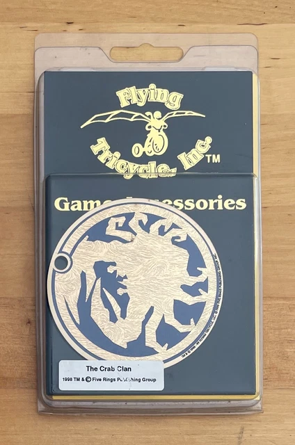 1998 Flying Tricycle L5R The Crab Clan Faceplate - New In Blister - No Base