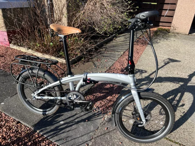 TERN VERGE S8I Folding Bike With Gates Belt Drive 8 Speed Alfine