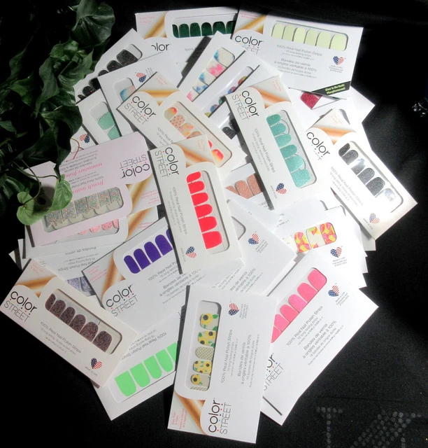 Color Street NEW Nail Polish Strips BULK LOT OF 50 SETS Retired & Unicorns &More Color Street NEW Nail Polish Strips BULK LOT OF 50 SETS Retired & Unicorns &More