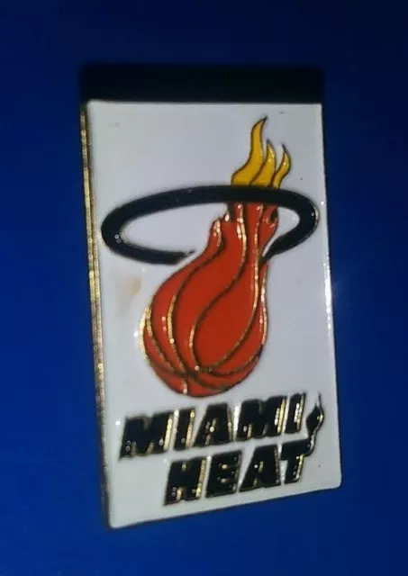 Nba Miami Heat Team Logo Throwback Produits Imprimés Basketball Épingle Classique A