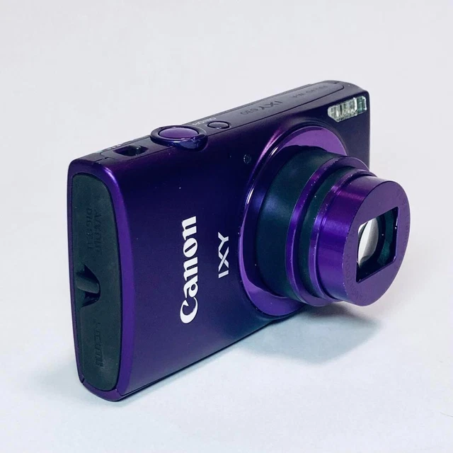 Digital camera Canon IXY 630 PowerShot Silver 12x Optical Zoom Purple From Japan