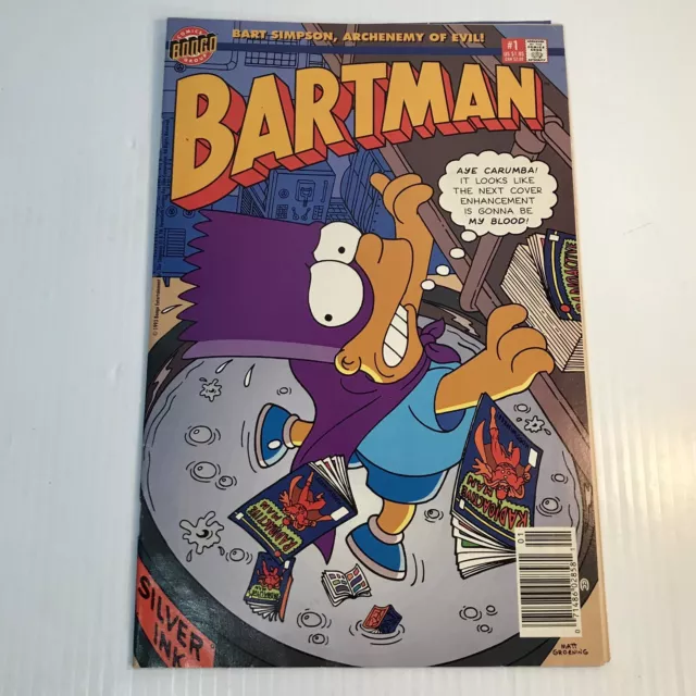Bartman #1  1993 Bongo Comics Simpsons NO POSTER