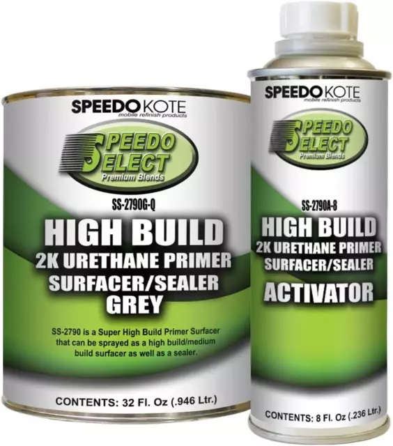 SS-2790G-Q/SS-2790A-8 Super Fill High Build Primer GRAY. for California, Delawar