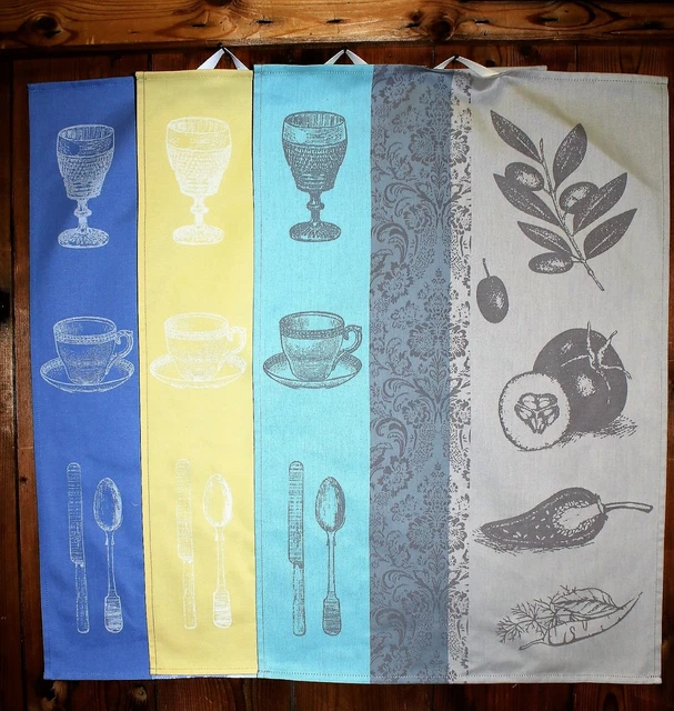 Sander Geschirrtuch Küchentuch Trockentuch "Cuisine" Küche Baumwolle Jacquard