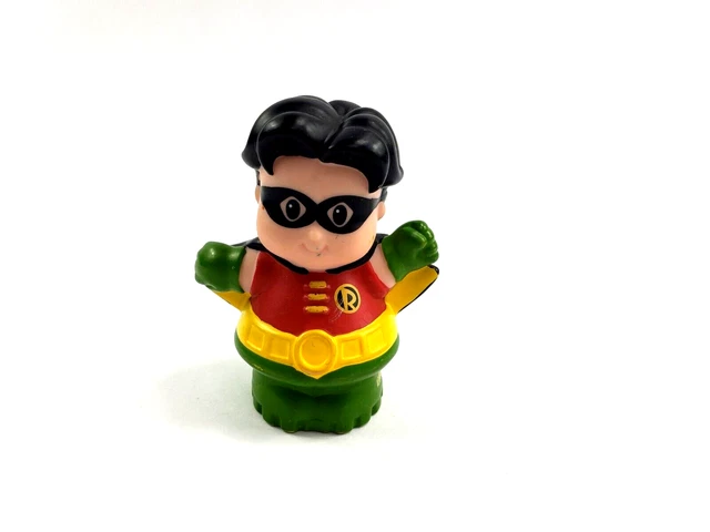 Fisher Price Little People DC Comics Batman's Robin Super Heroes 2012 Figurine