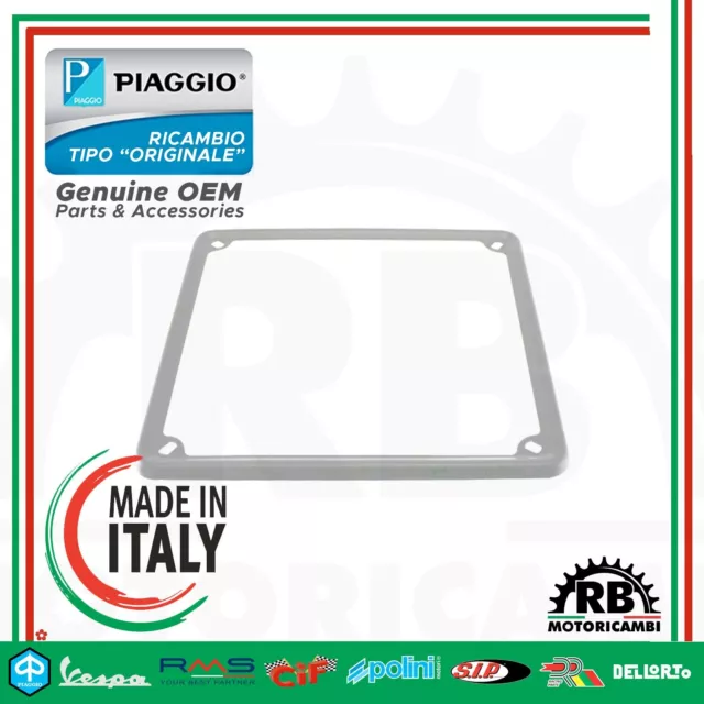 Cornice Porta Targha 17X17 Piaggio Vespa Px Pe Rally Gs Veloce Gtr Super Ts 0456