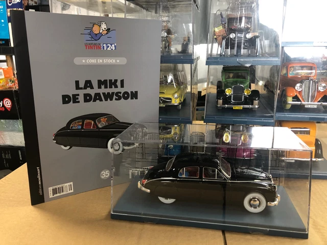 Voiture TINTIN 1/24 Collection Hachette N°35 La MK 1 DE DAWSON