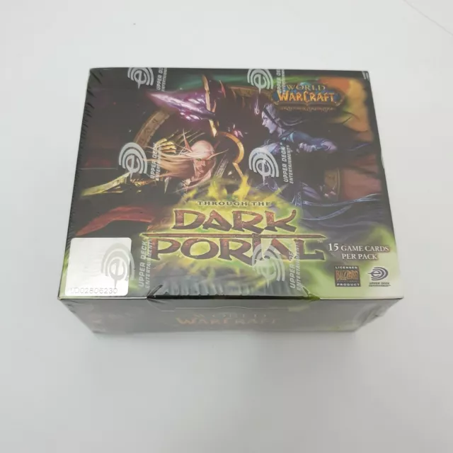 World of Warcraft CCG Through the Dark Portal Factory Sealed Booster Box 24 Pack
