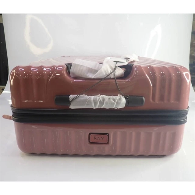 TUMI Extended Trip Expandable Packing Case Berry 99 L UNUSED Monogrammed "RNY" * 5