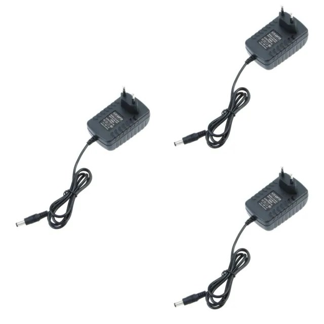 UpBright 12 voltios 1 Amp estándar (12V 1A DC) 12W compatible con adaptador  de CA 12VDC 0.5A 1.0A 500mA 1000mA Cable de alimentación Cargador de
