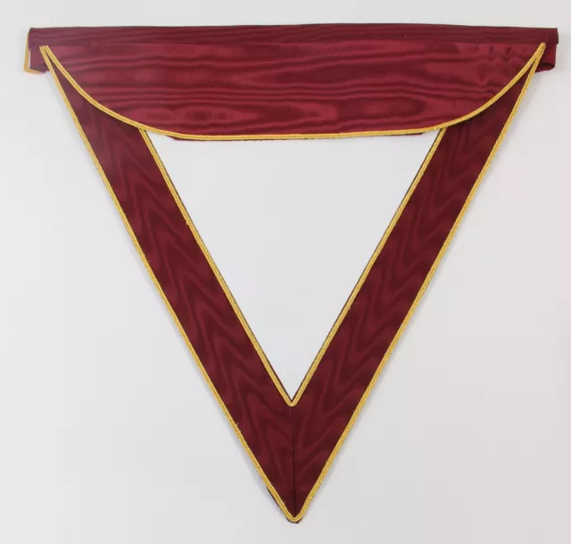 Masonic Lambskin Leather RSM Royal & Select Masters Members Apron