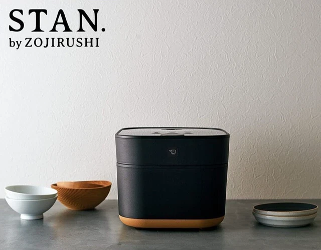 New Zojirushi STAN NW-SA10-BA Rice Cooker 5.5 cups Induction Heating Type Black