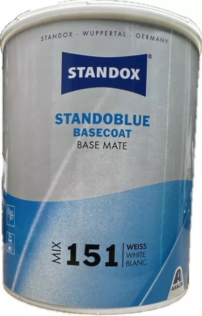 Standox Standoblue Mix 151 NEU Basislack Weiß 1 Liter