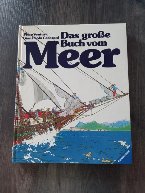 Das große Buch vom Meer von Piero Ventura | Buch | Zustand gut