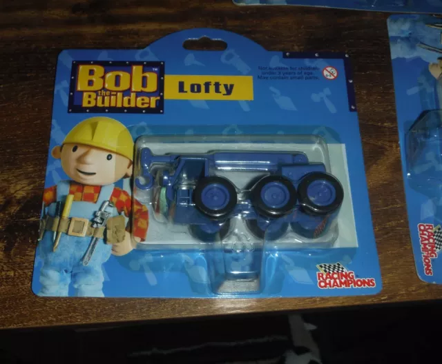 10 cm 1998 RACING CHAMPIONS DieCast Lofty Crane from Bob the Builder