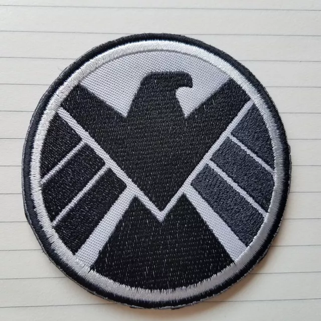 Insignia de parche de gancho bordado lado derecho de Avengers SHIELD (S.H.I.E.L.D)