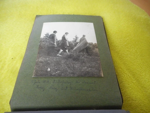 29 Foto 1wk Album Fotoalbum Soldat Füs. RGT 40 Achen Triberg Portrait Frau EK 20