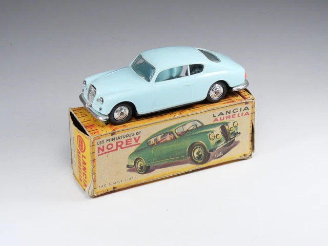 Norev Lancia Aurelia 1/43 – Miniature Voiture Collection 1960 – Multicolore