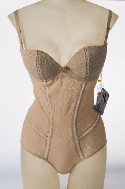 ENDER LEGARD MIA Backless Lace Bodice Bodysuit NUDE 34D £249.00 Great Xmas  Gift £50.00 - PicClick UK