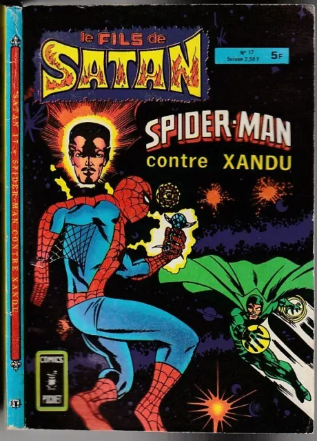 Le Fils De Satan N ° 17 " Comics / Pocket " Aredit/Artima Petit Format