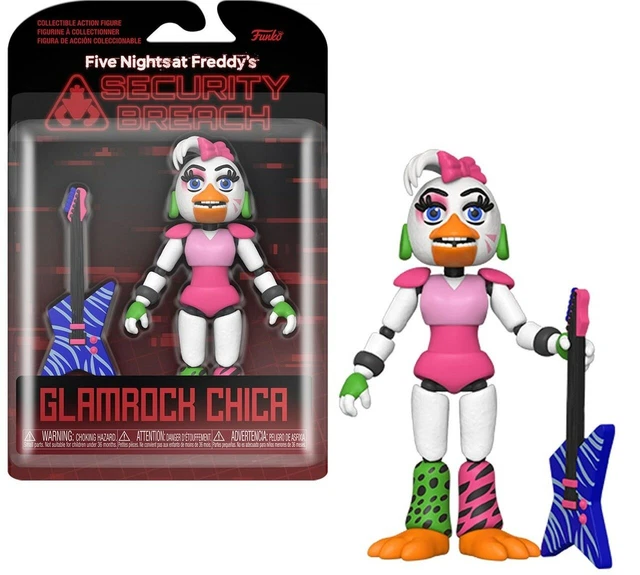 FIVE NIGHTS AT Freddy's Security Breach Glamrock Chica, Funko, Action