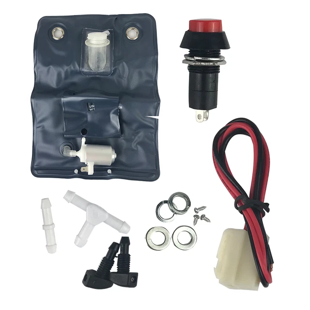 Strumento di pulizia resistente all'usura 12 kit pompa lavatrice parabrezza pulizia