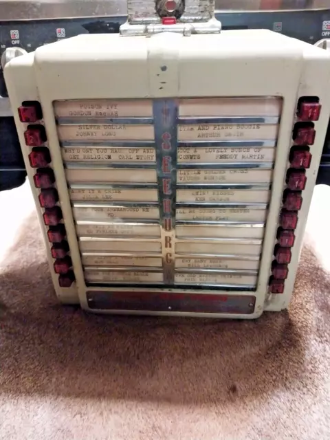 Vintage 1946-1948 Seeburg Wall-O-Matic Jukebox Control Box Selector Box