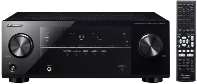 Pioneer VSX-521-K-P 5.1 Kanal AV Receiver Hifi Verstärker mit 4xHDMI 130W 3D