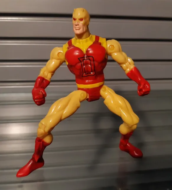 90's Marvel Comics Exclusive Yellow Daredevil 5" toy figure, early toybiz era