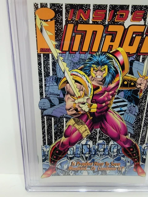 INSIDE IMAGE #7 CGC 9.6 NM+ Sept. 1993 Prophet Preview, Predates Prophet #1 5