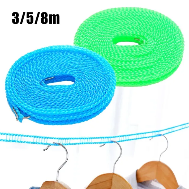 Lendini per biancheria di alta qualità corda a secco blu/verde campeggio pezzi di ricambio pieghevoli
