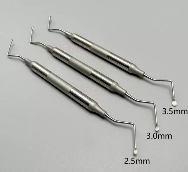 Periodontal Lucas Bone Curettes Serrated Dental Surgical Premium New Instruments
