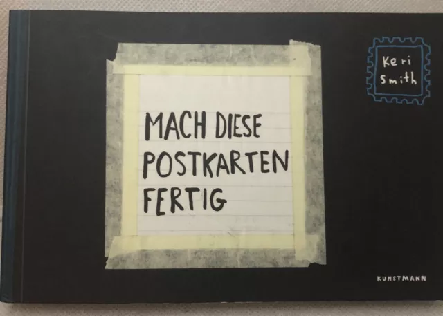 P054 - Mach diese Postkarten fertig - Postkartenbuch -  50 Karten - NEU